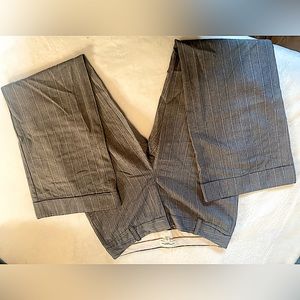 Banana Republic stripped work pants